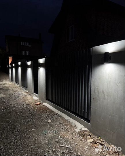 Забор под ключ с вставками