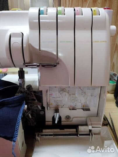 Оверлок бытовой бу