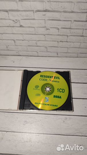 Игра Resident Evil Code:Veronica Sega Dreamcast