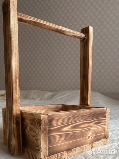 Ящик деревянный подарочный