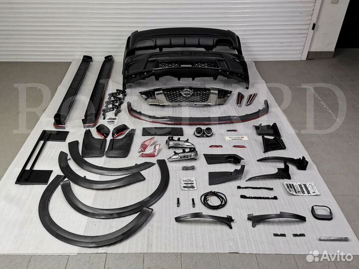 Обвес Nissan Patrol y62 Nismo Без Оптики