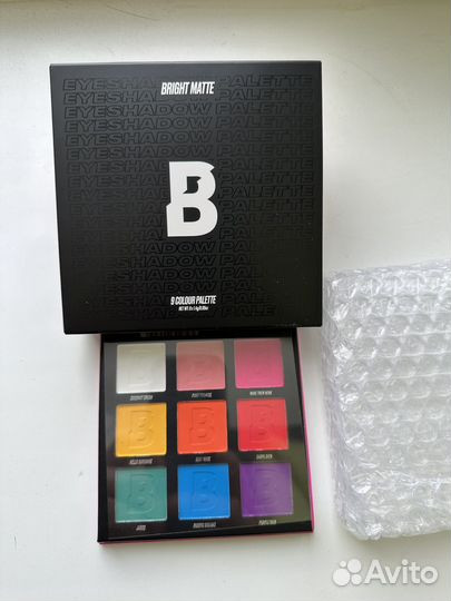 Beauty Bay Bright Matte 9 Colour Palette новые