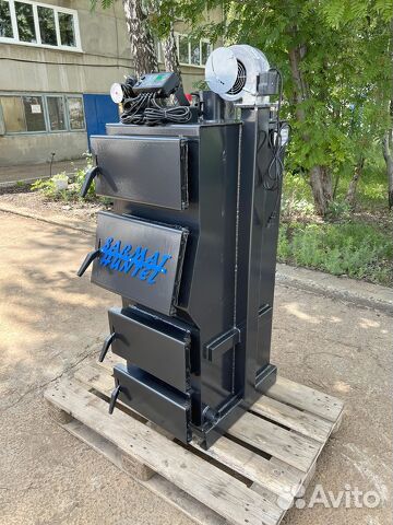 Твердотопливный котел длительного горения