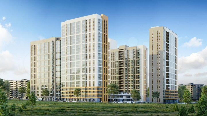 2-к. квартира, 43 м², 2/24 эт.