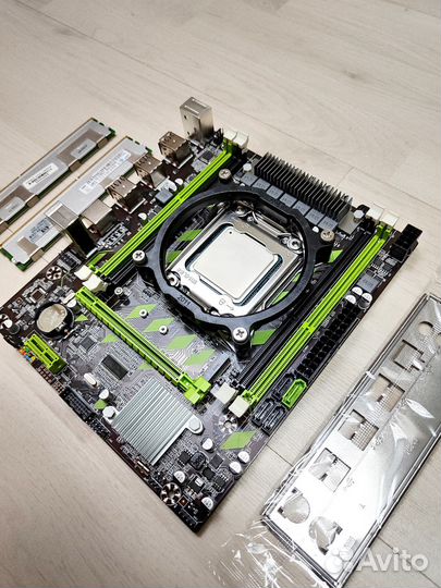 Материнская плата+32гб+Процессор