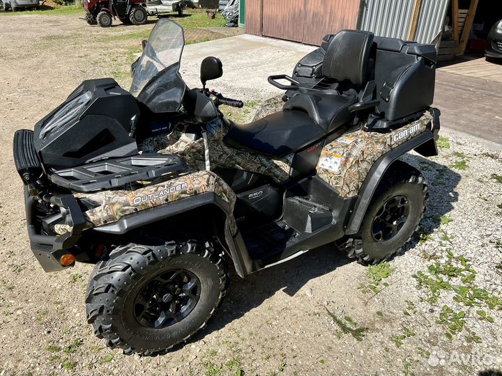 Снегоболотоход CAN-AM outlander MAX XT 650EFI