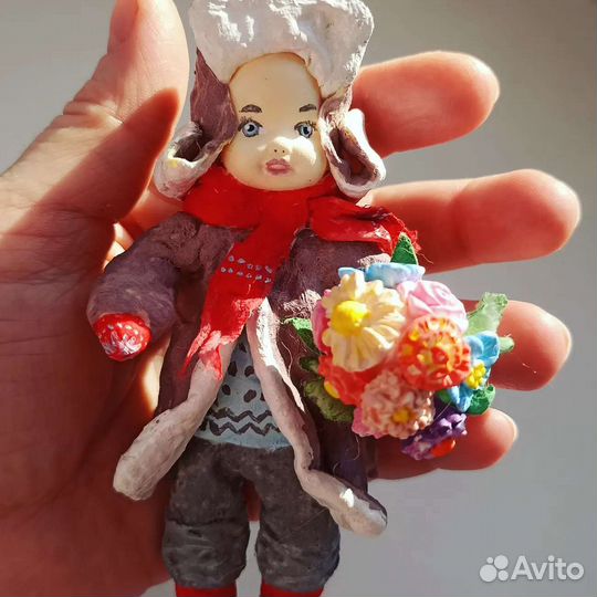 Ватная игрушка