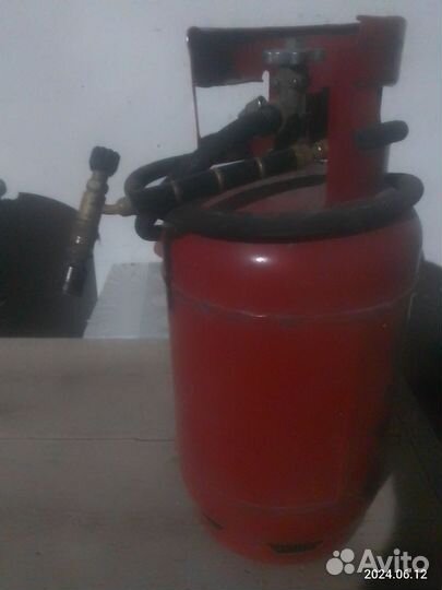 Баллон с горелкой orca с тремя насадками