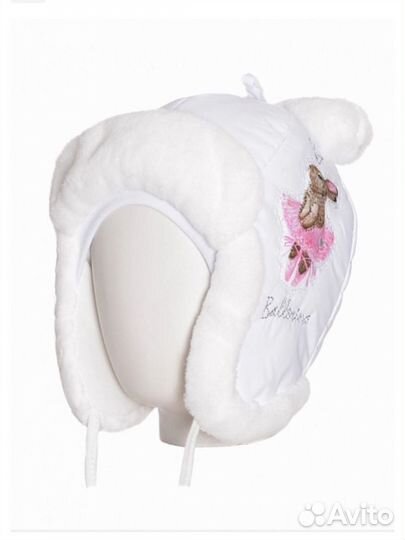 Зимняя шапка для новорожденных