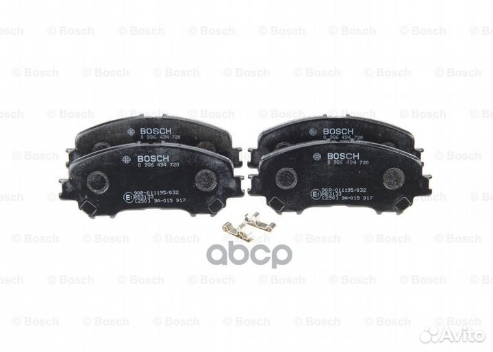 Колодки тормозные nissan X-trail(32) 14- передн