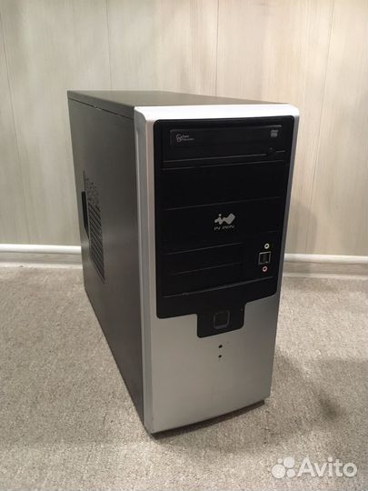 Корпус atx + крепеж