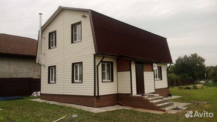 Отделка домов сайдингом