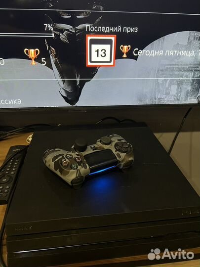 Sony playstation 4 PS4 pro 1tb с играми