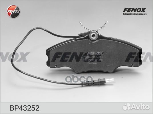 Колодки тормозные peugeot 406 95-04 передние BP