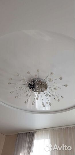 Люстра потолочная бу