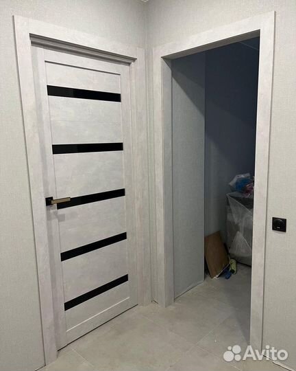 Дверь межкомнатная Техно-5 бетон снежный