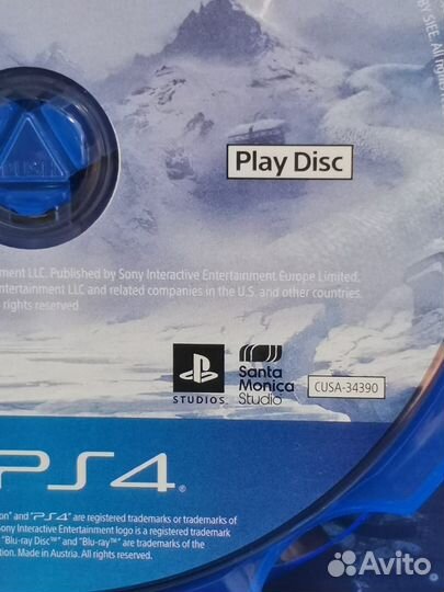 God of War Ragnarök PS4 (Б/У)