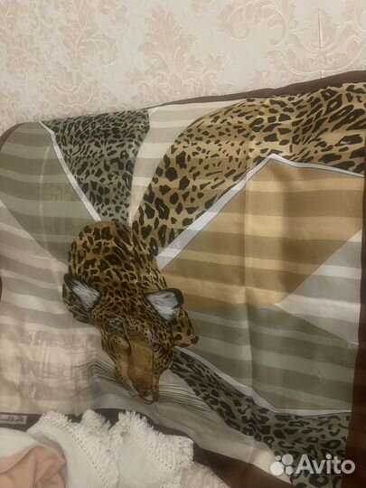 Косынки тигровые винтаж