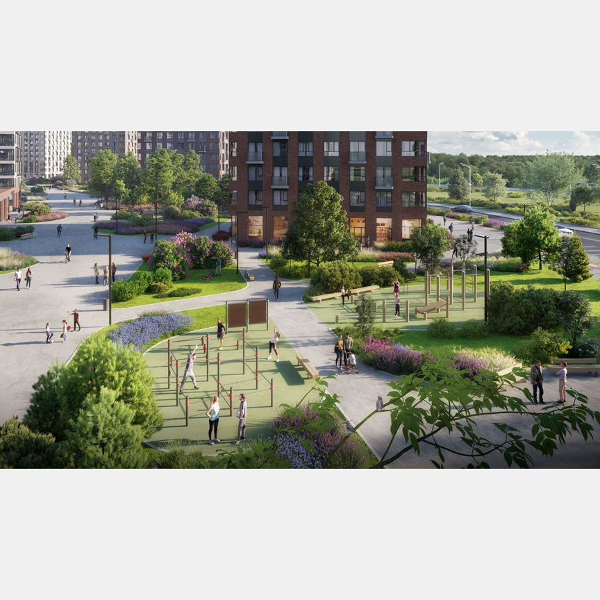 2-к. квартира, 39,4 м², 10/12 эт.