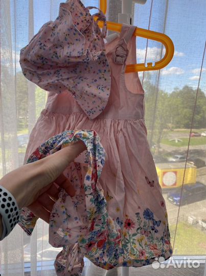 Вещи на девочку zara next H&M