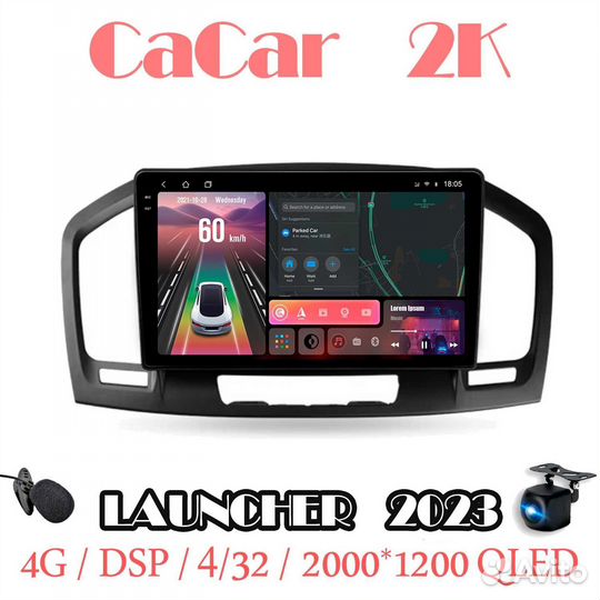 Магнитола 2К на андроиде Opel Insignia 1 2009-2013