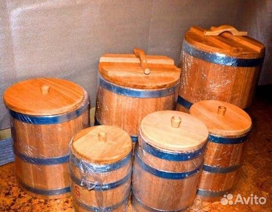 Дубовые бочки и кадки в Москве