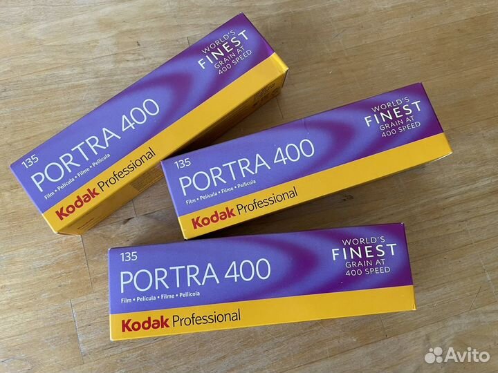 Kodak Portra 400 фотопленка 35мм