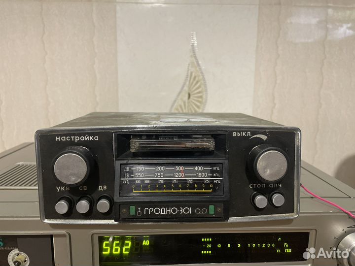 Кассетный магнитофон СССР