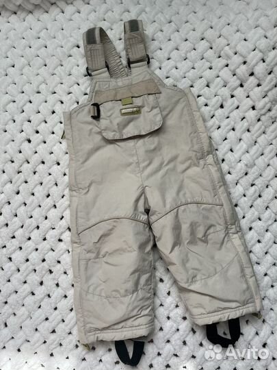 Демисезонные брюки для девочек 74-80 размер