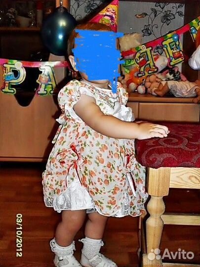 Продам платье на годик