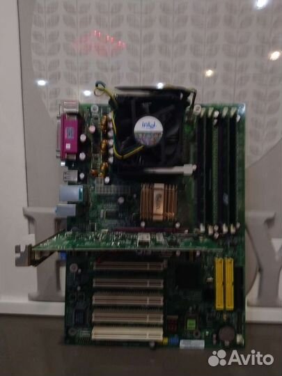 Материнская плата socket 478 и pentium 4