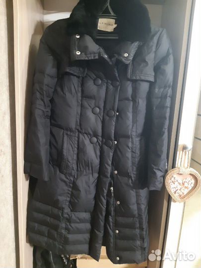 Пуховик-плащ