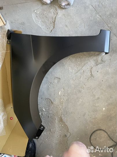 Переднее левое крыло hyundai solaris копия