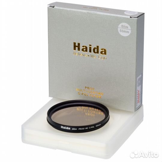 Светофильтр поляризационный Haida Slim PRO II 55mm