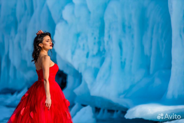 Фототур с фотографом и платьями на Байкал