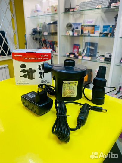 Электрический насос для матраса CZ-208