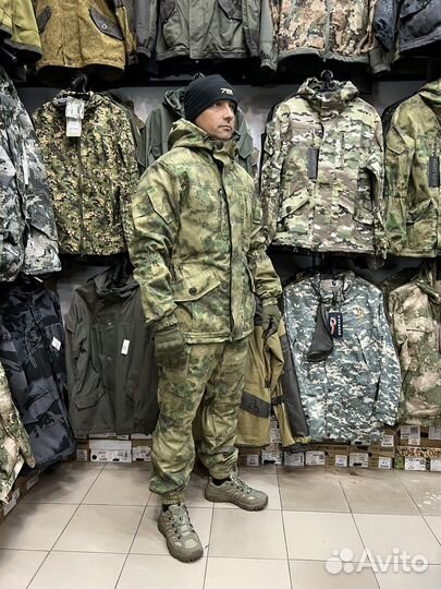 Костюм горка 5 на флисе мох