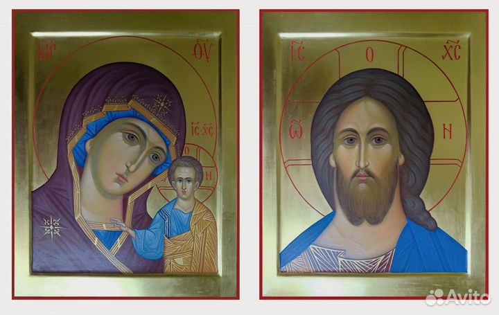 Венчальные Иконы рукописные