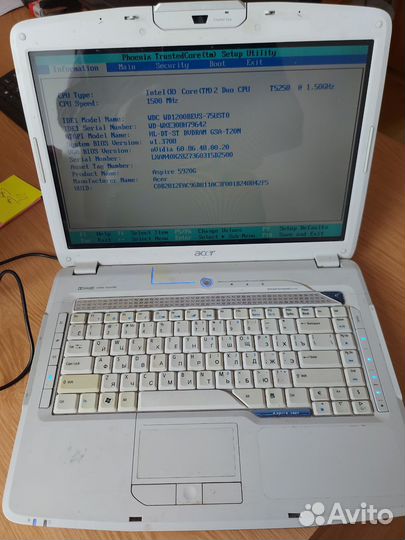 Acer aspire 5920g
