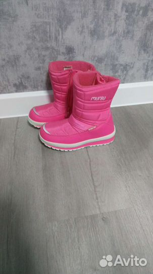 Сапоги зимние для девочки 33 новые