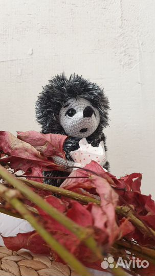 Интерьерная мягкая игрушка ёжик в тумане