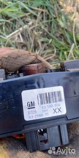 Opel Zafira B рестайлинг, блок кнопок