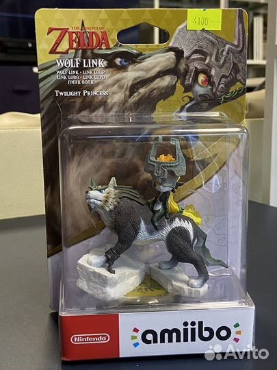 Фигурка Amiibo The Legend of Zelda Wolf Link