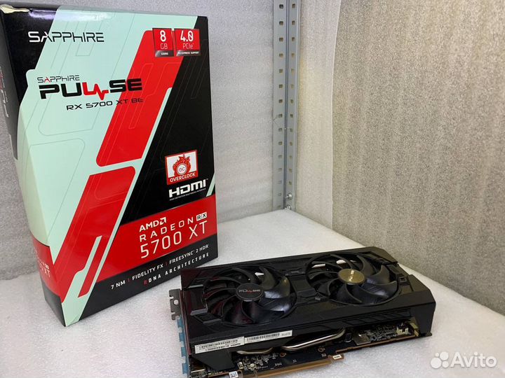Видеокарта RX 5700XT Sapphire pulse