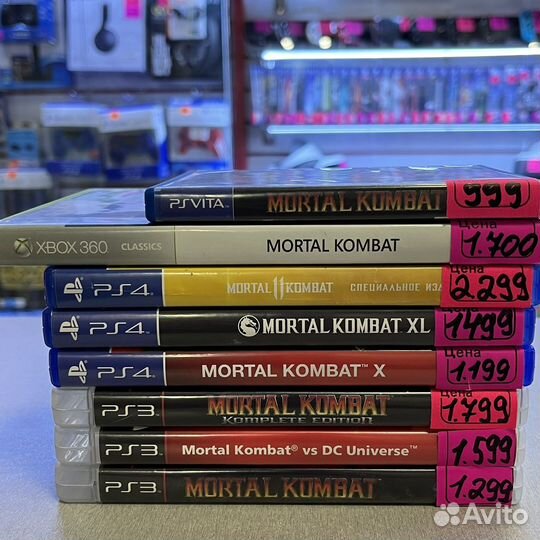 Mortal Kombat Sony PS4/PS3/Vita xbox 360