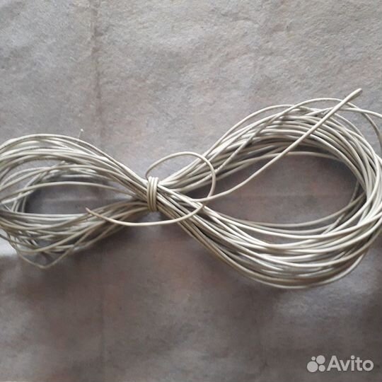 Провод телефонный трп (прозрачный)