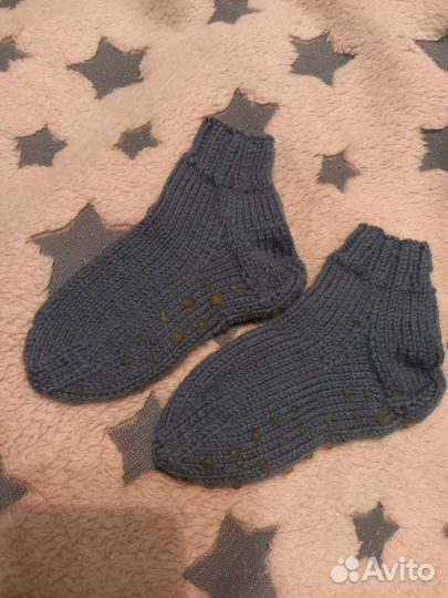 Носки вязаные ручной работы детские