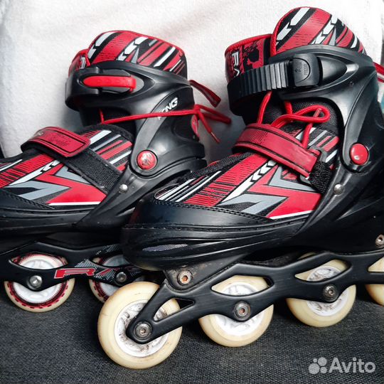 Ролики с светящимися колёсами 38-41 р