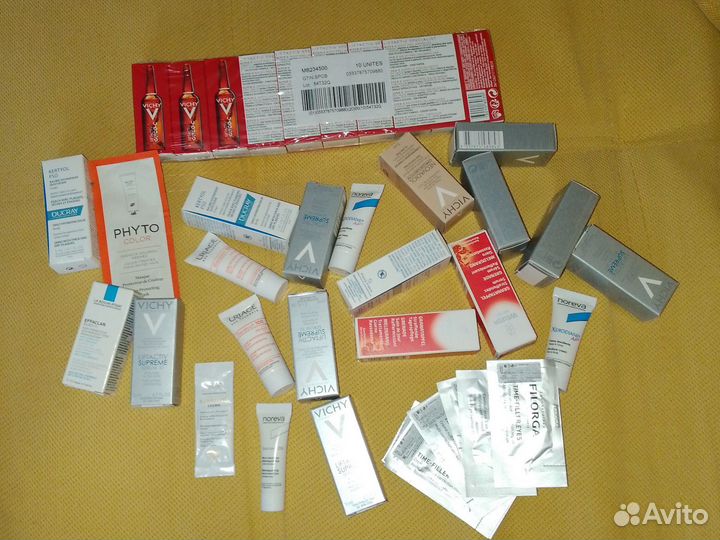 Vichy weleda noreva uriage пробники