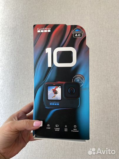 Экшн-камера GoPro hero 10 Black Edition